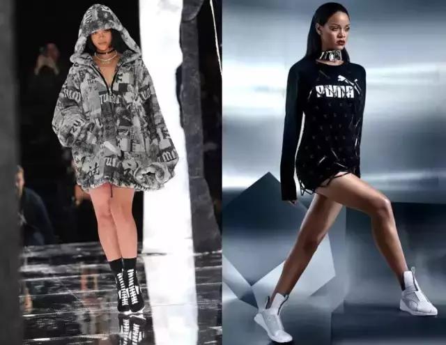 rihannapuma联名,puma和rihanna合作款