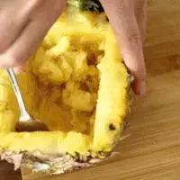 菠萝炒饭做法,美食菠萝炒蛋