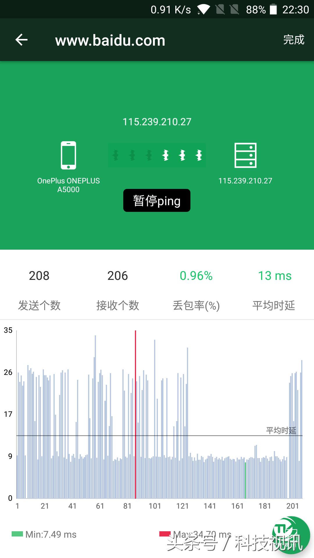 一加5g网速测试,一加5手机网络频段