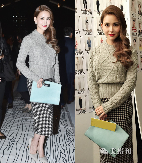 千鸟格永不落伍的复古元素,经典千鸟格超显品味气质