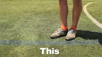 足球远射教学弧线球,足球底线小技巧