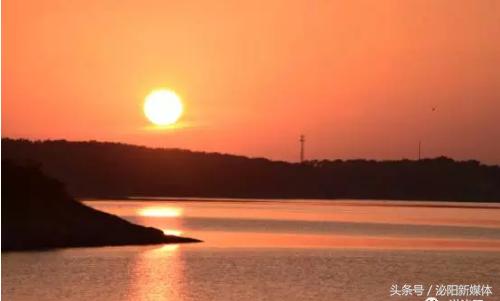 羊山湖日落,铜山湖看日出的地方