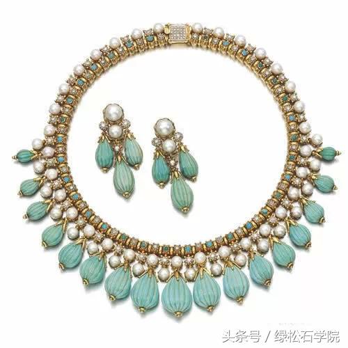 绿松石高端饰品,最美的绿松石首饰