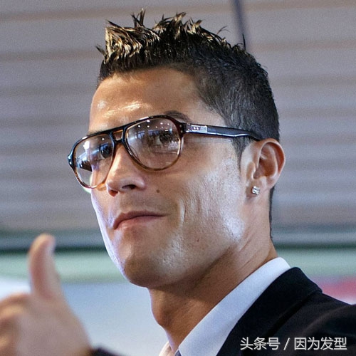 克里斯蒂亚诺罗纳尔多发型,克里斯蒂的发型