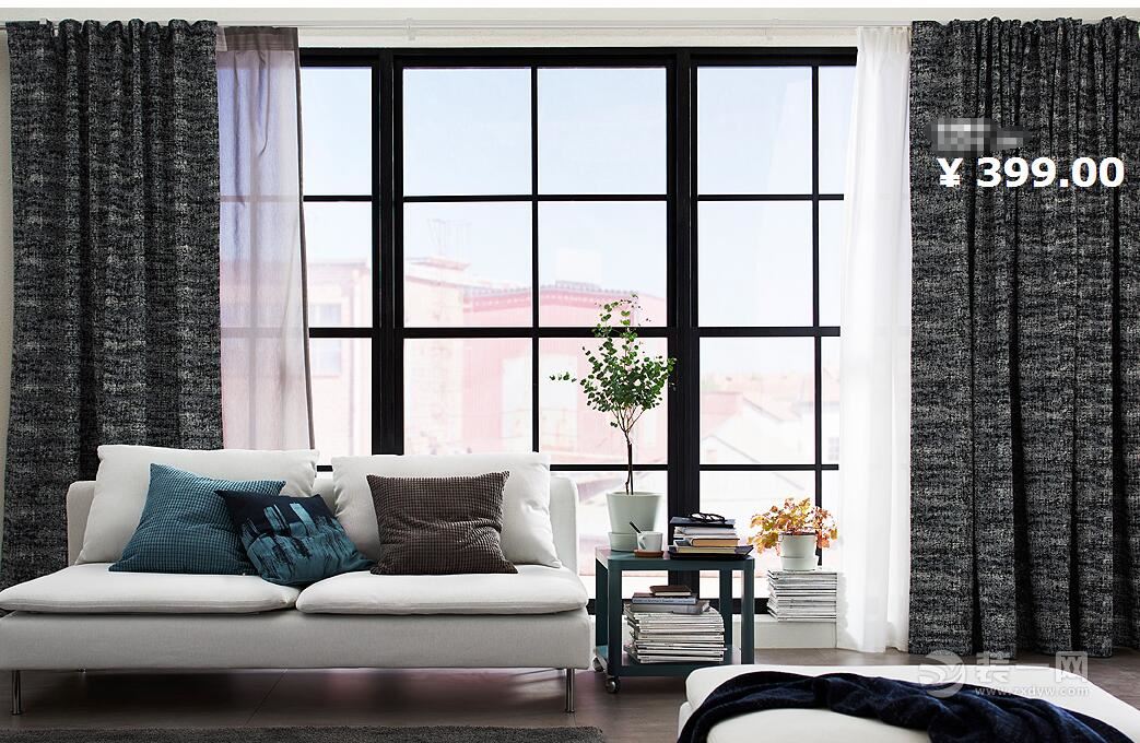 宜家卧室装修效果图片大全,石家庄窗帘装修效果图