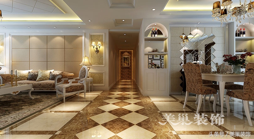 林溪湾四室的160平方的装修效果图,郑州星河湾110平房子装修效果图