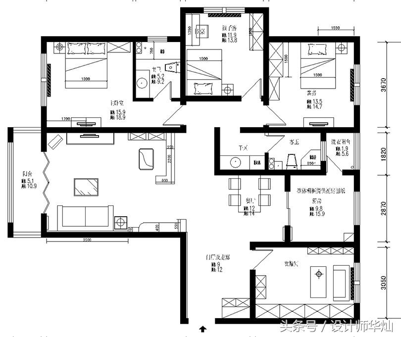 郑州大平层180平,同学买大平层