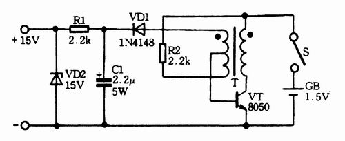 最简单的直流升压电路图,直流电升压电路图及元件说明