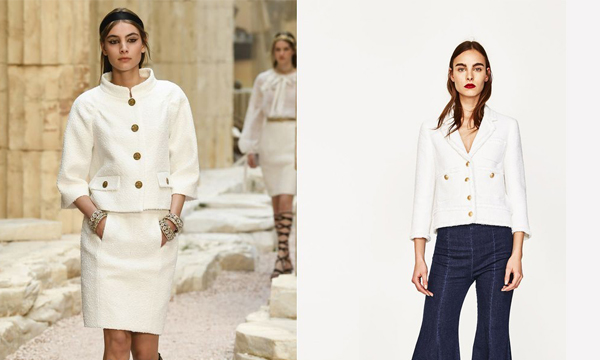 zara最近抄袭了哪些大牌,zara抄袭哪些大牌