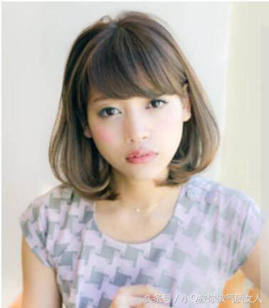 内扣波波头适合方脸吗,方脸适合什么发型减龄款