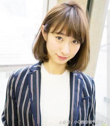 内扣波波头适合方脸吗,方脸适合什么发型减龄款