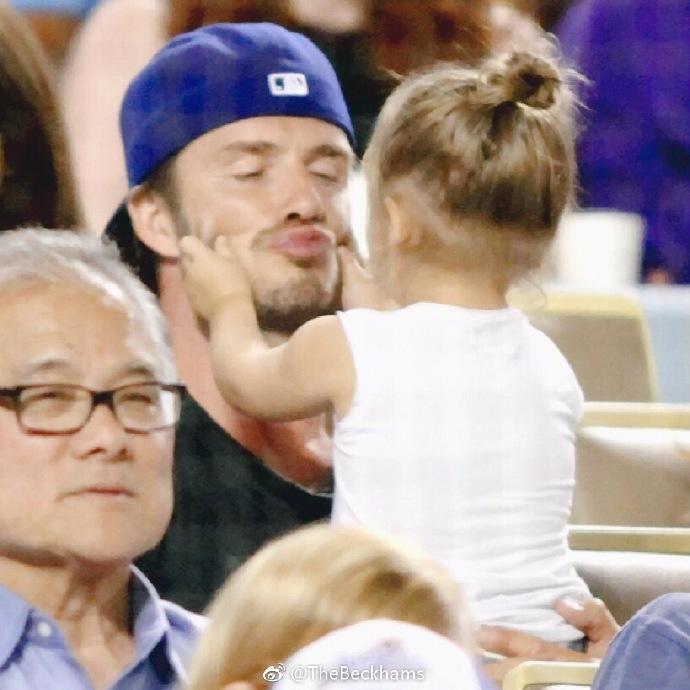 女儿奴贝克汉姆,贝克汉姆小七颜值巅峰