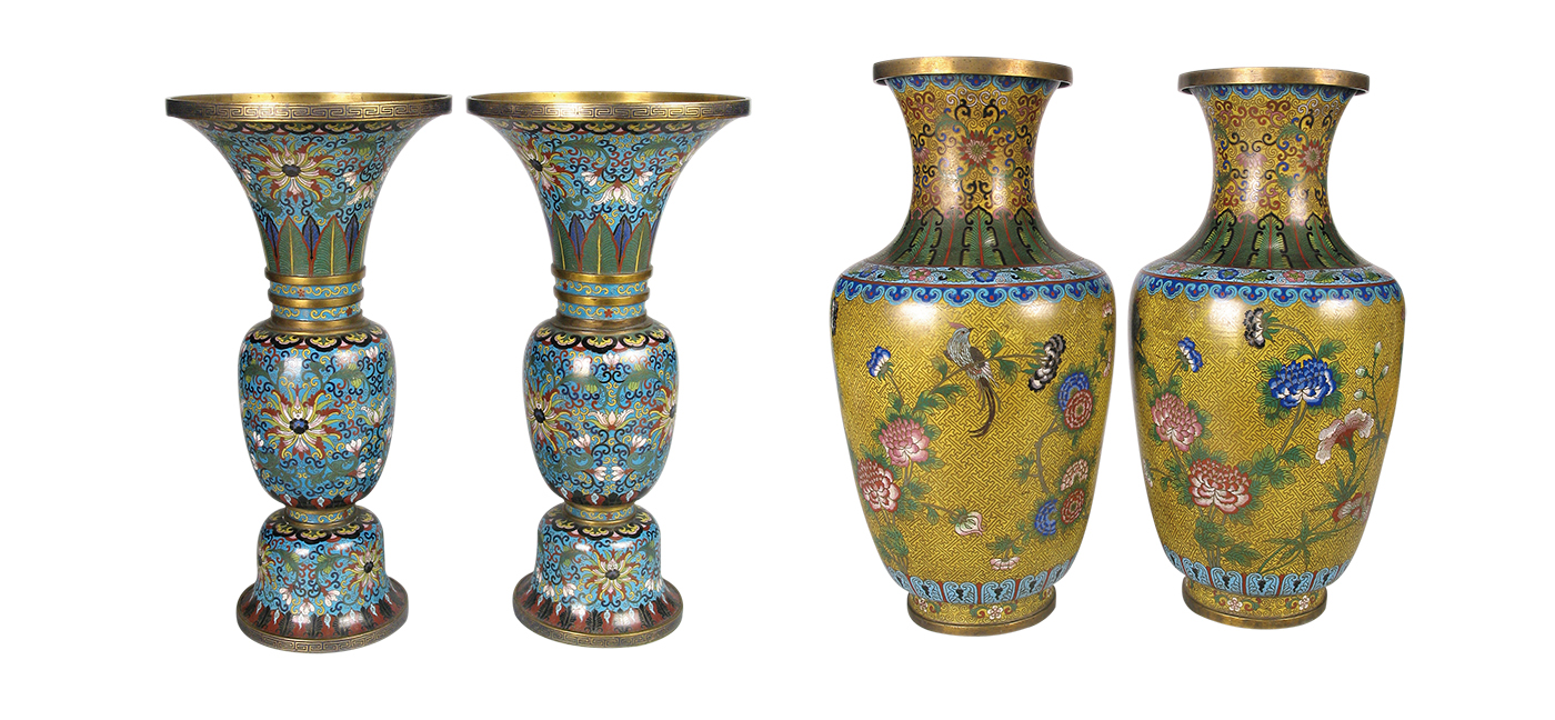 清三代珍品掐丝珐琅器汇编,清代掐丝珐琅器图真品