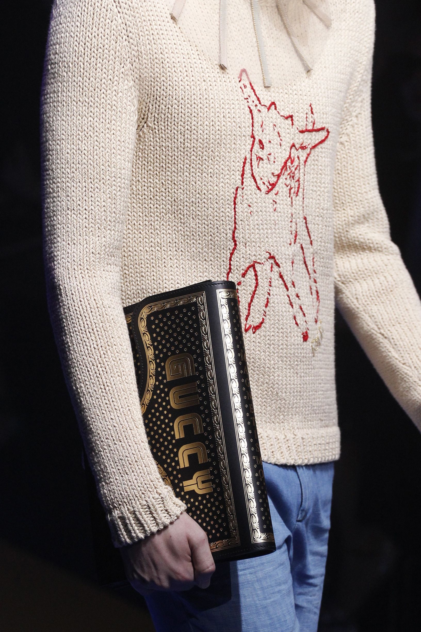 gucci2018春夏米兰时装周,米兰时装周gucci肖战