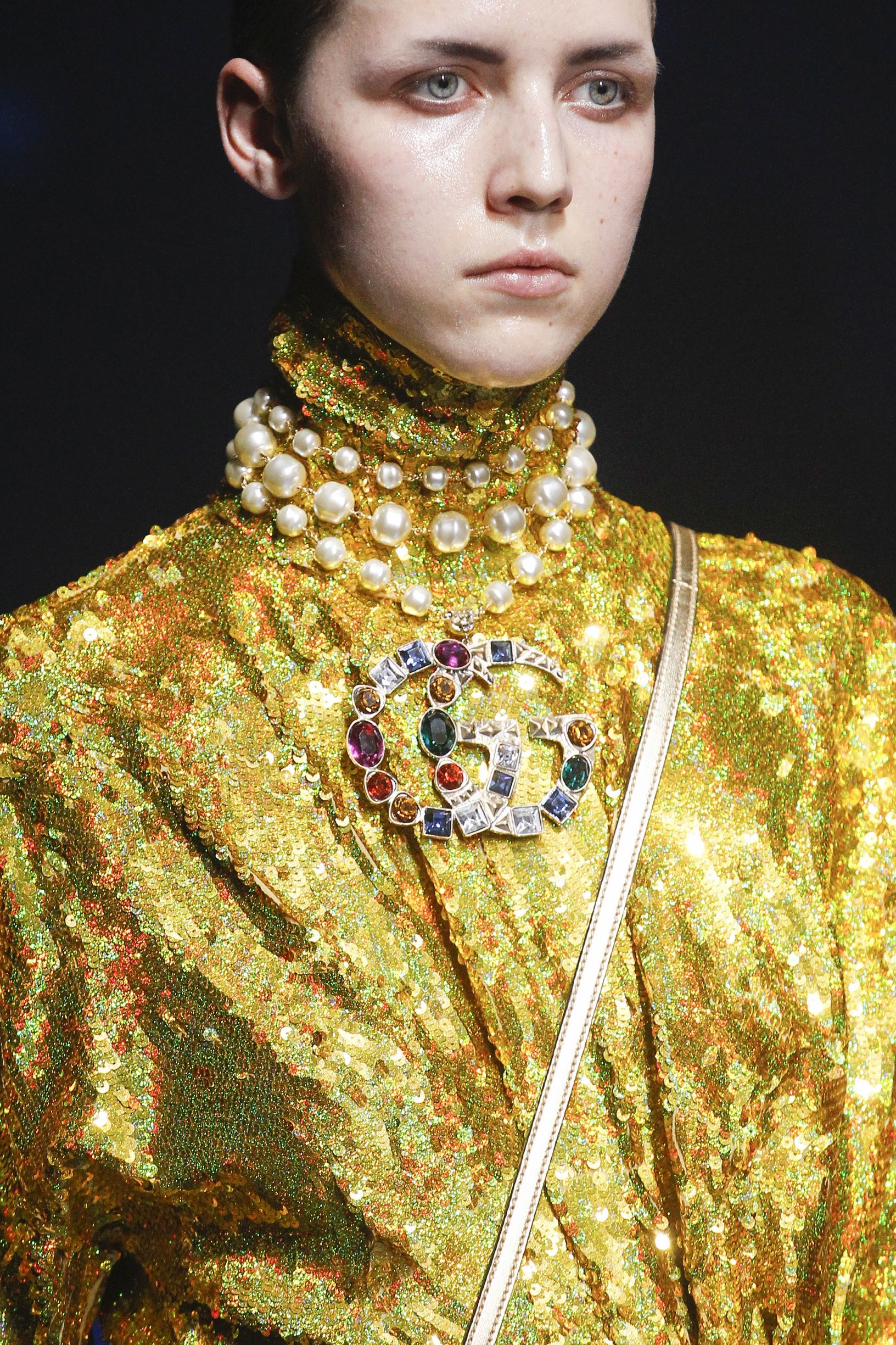 gucci2018春夏米兰时装周,米兰时装周gucci肖战