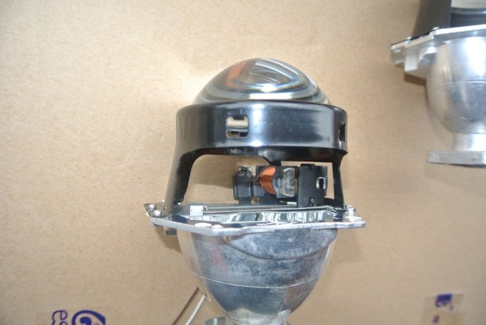 北极星车灯改造,北极星改灯图片