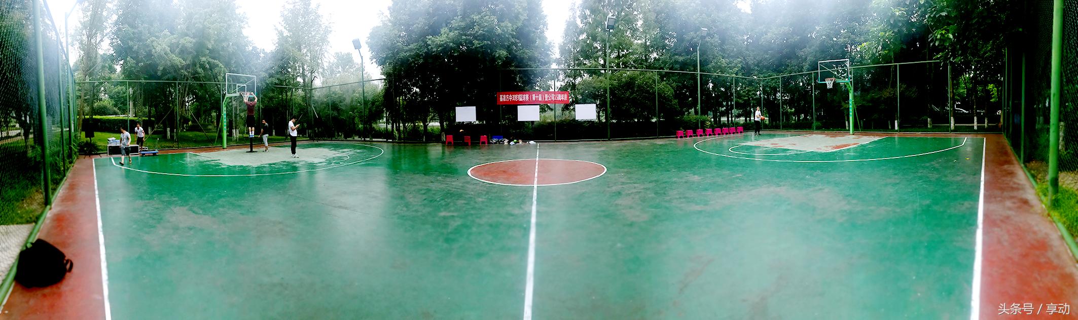 东湖庭院篮球场,室外篮球场东湖区