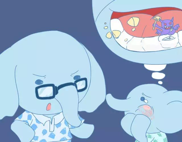 儿童睡前故事不刷牙的小熊,睡前故事小智