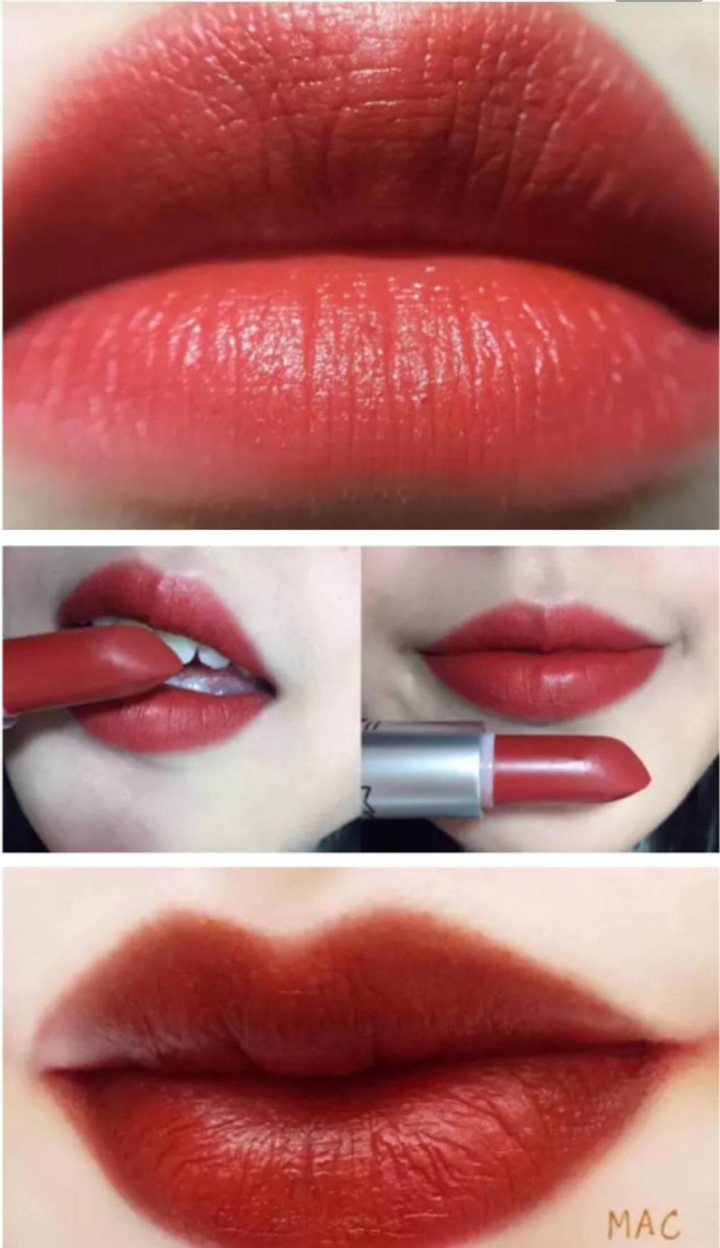 mac口红子弹头916雾面小辣椒,mac口红黄皮必入款