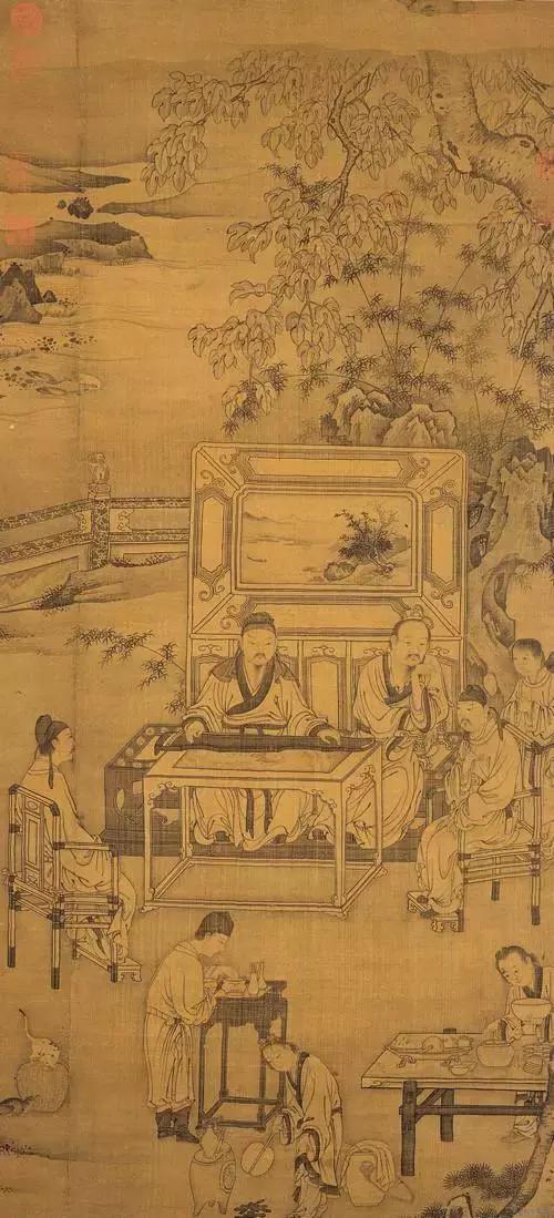 唐伯虎画猫名家作品,中国古代名家画的猫