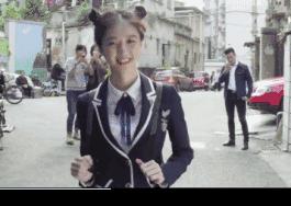 99后北影校花王俊凯同学，出演苹果广告，刚大一就拍了腾讯网剧