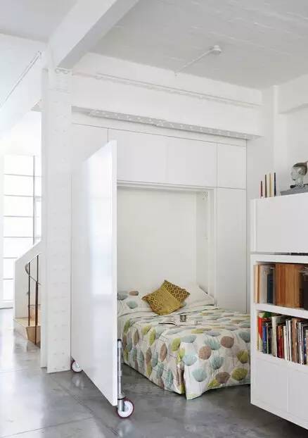 看到这么多的隐形床，头一次知道原来隐形床还可以这样设计