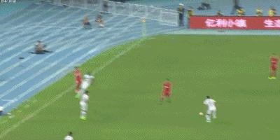 重炮半场世界波,足球中超联赛世界波