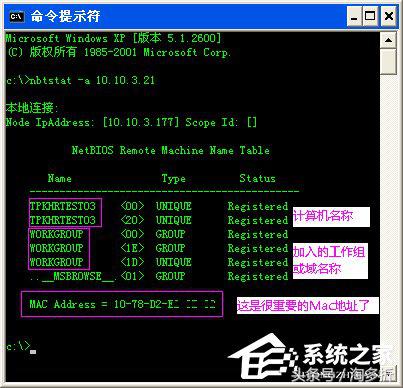查询内网ip占用,winxp如何查看局域网ip