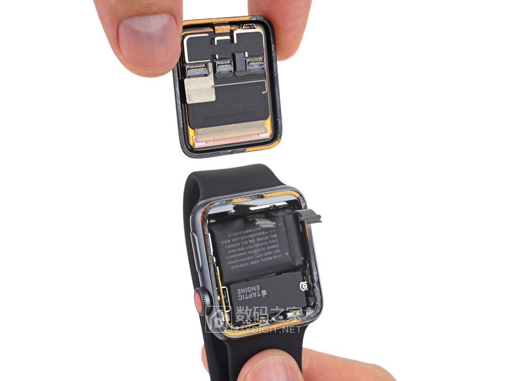 applewatchseries3拆机,applewatch3gps版拆解
