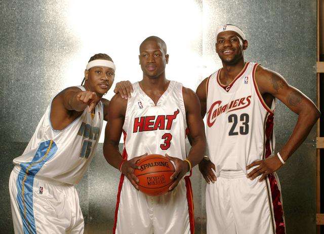 安东尼联手詹姆斯韦德 (安东尼韦德詹姆斯三巨头)