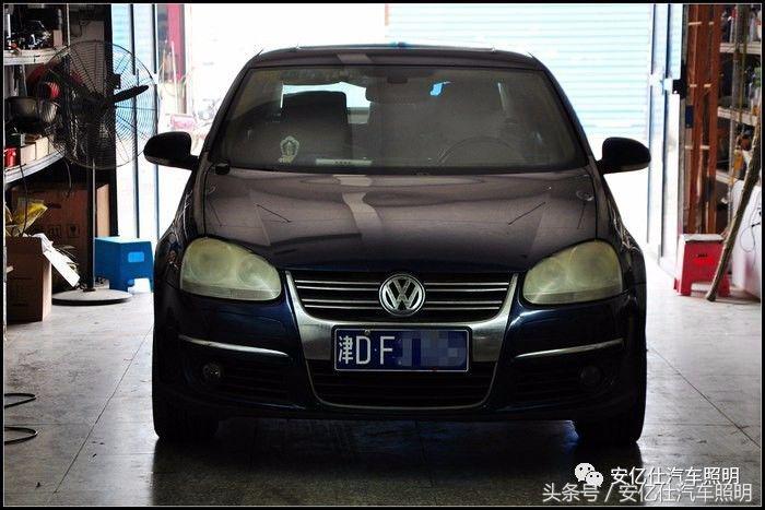 速腾改装氙气灯案例,老款速腾用道通如何改氙气灯模式