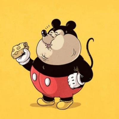 搞怪卡通头像可爱呆萌简约手绘,搞笑胖胖的卡通头像