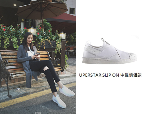 大表姐刘雯近日秋冬街拍私服,大表姐刘雯小白鞋