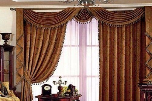美式风格窗帘配色效果图,美式风格装修窗帘选择哪种