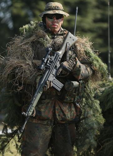 狙击步枪排名,德国sg3黑鹰