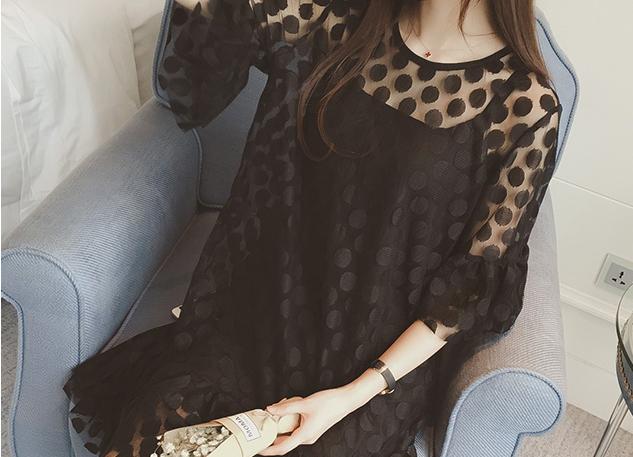 连衣裙大码宽松不收腰,大码冬季慵懒感连衣裙