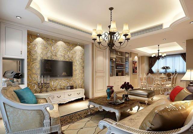2022年欧式装修效果图大全,欧式装修效果图集锦