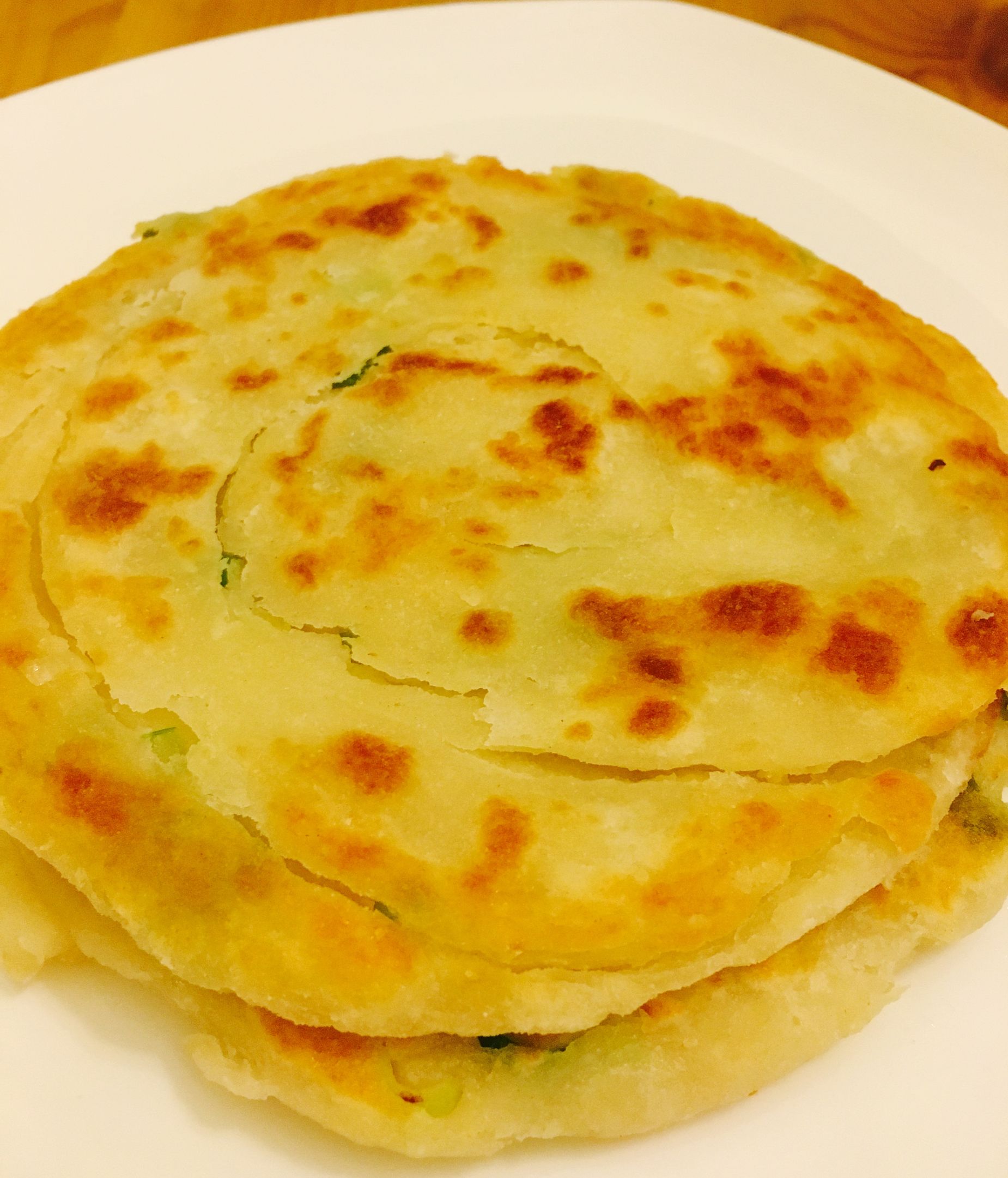 正宗酥脆葱油芝麻千层饼,千层饼葱油的家常做法视频