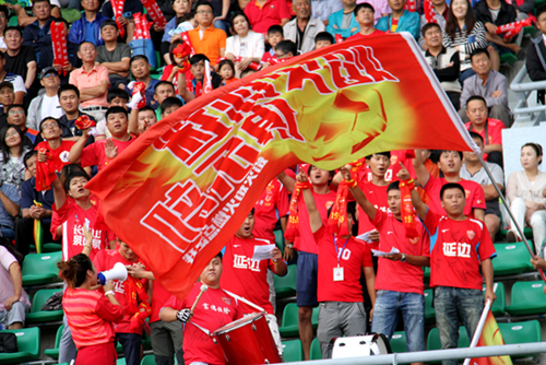延边主场球迷表演,延边球迷最新视频