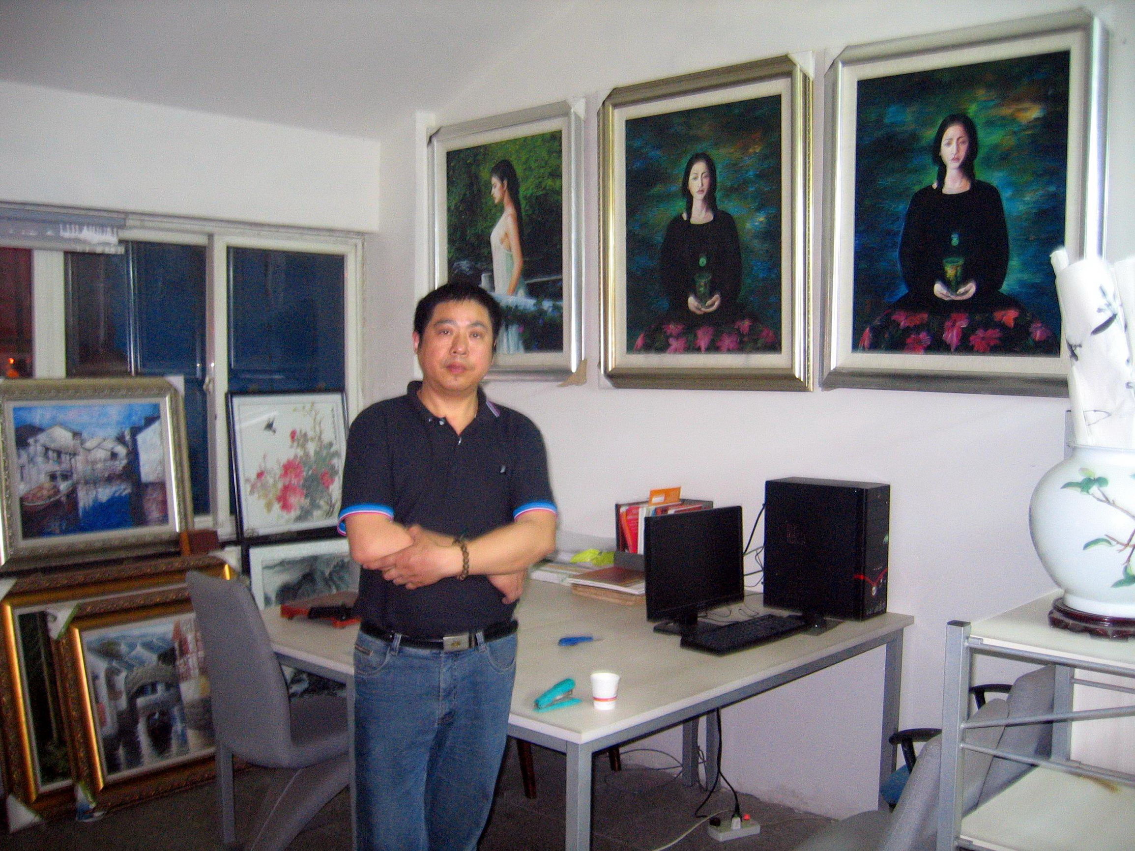 江南画家王一的足球人生