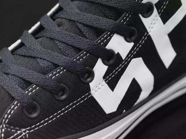 我的天,匡威居然把球衣裁开做了鞋面!