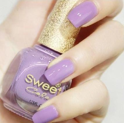 适合短甲的指甲油清新款,又简单又好看的指甲油