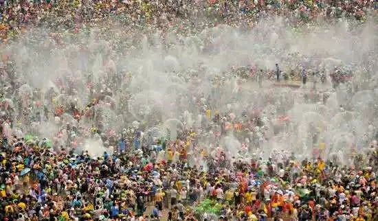 2018年瑞丽泼水节采花点,2018年德宏州瑞丽泼水节