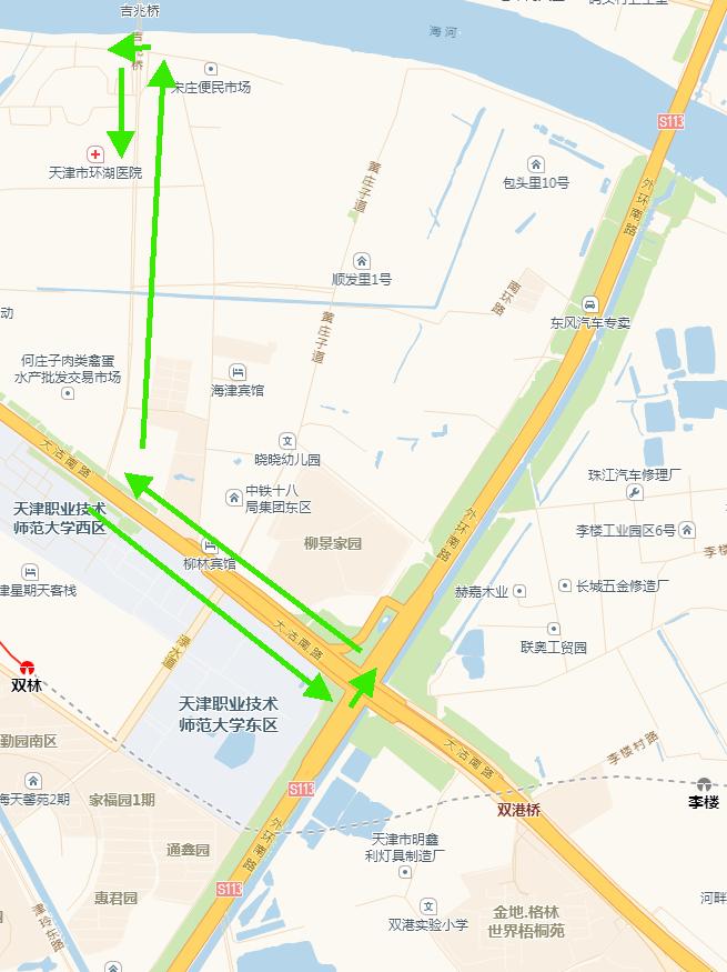 劳驾！环湖医院怎么走？