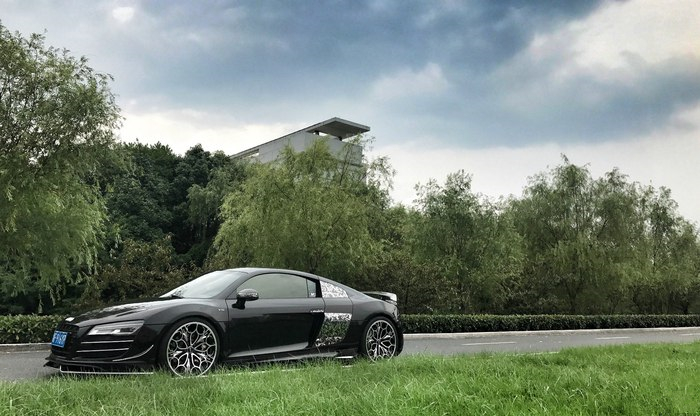 尊贵的未来奥迪r8,颜值高的奥迪r8白色