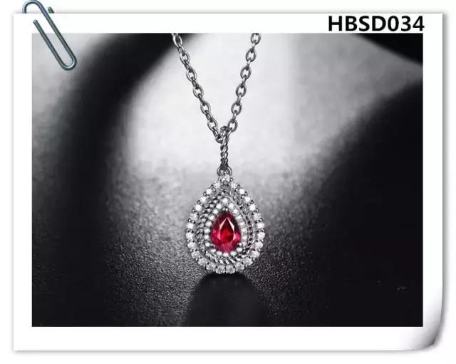 老凤祥红宝石吊坠款式,蓝宝石吊坠经典款式