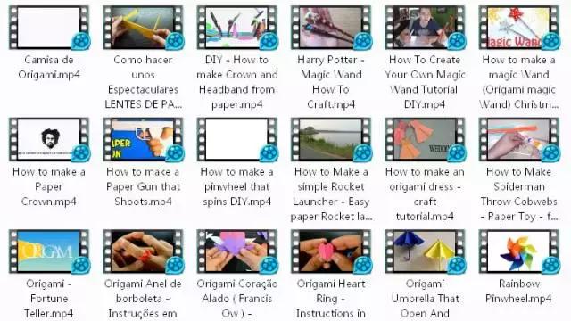 全网所有的手工折纸,手工折纸100000种超级简单玩具