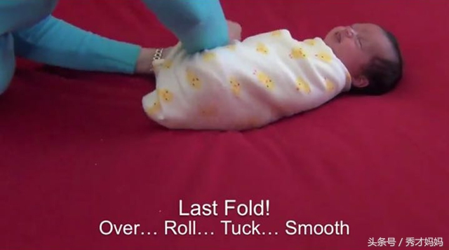 如何给婴儿包襁褓并抱起来,给婴儿包襁褓正确方法