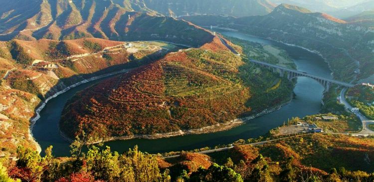 秋韵流过的晋城红