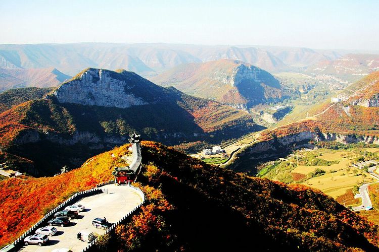 秋韵流过的晋城红